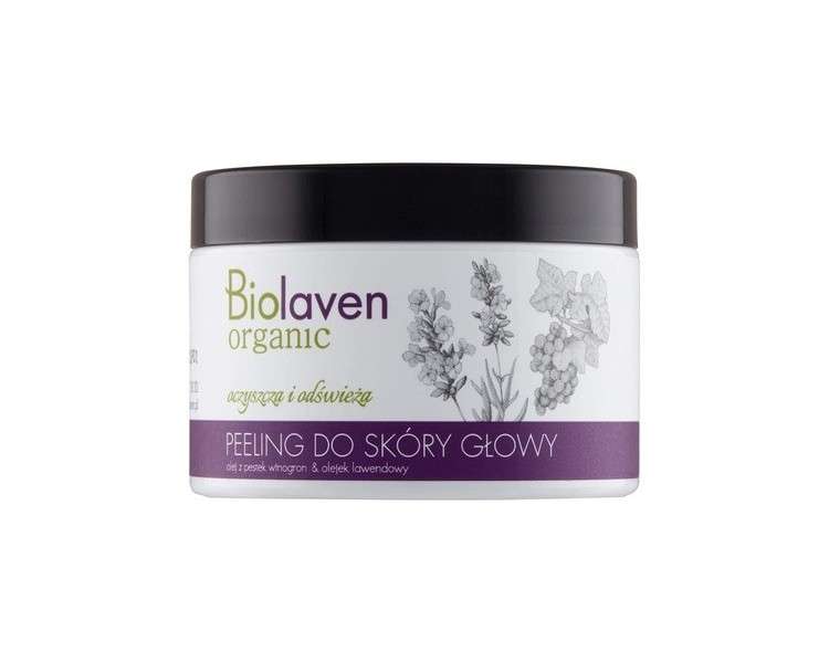 BIOLAVEN SYLVECO Scalp Scrub with Grape Seed Oil and Lavender Oil 155g