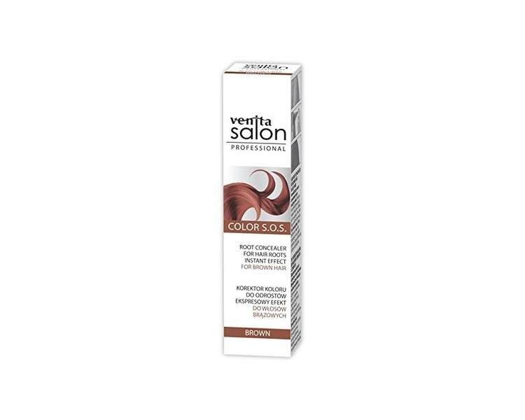 VENITA Professional COLOR S.O.S Anti-Gray Brown Hair Color Root Spray 75ml