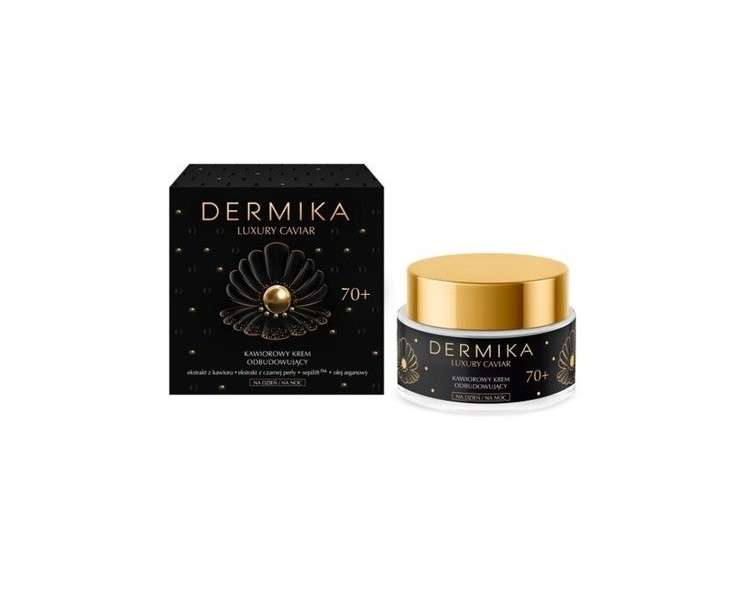 Dermika Luxury Caviar 70+ Caviar Cream Rebuilding for Day