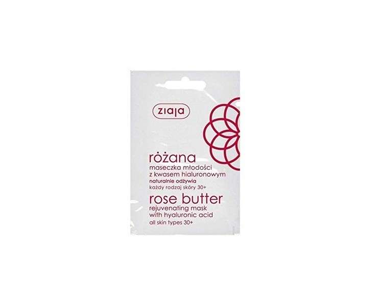 Ziaja Hyaluronic Acid and Rose Extract Face Mask 7ml