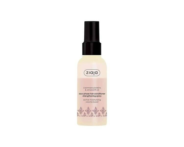 Ziaja Cashmere & Amaranth Oils Duophase Hair Conditioner Strengthening Spray 125ml