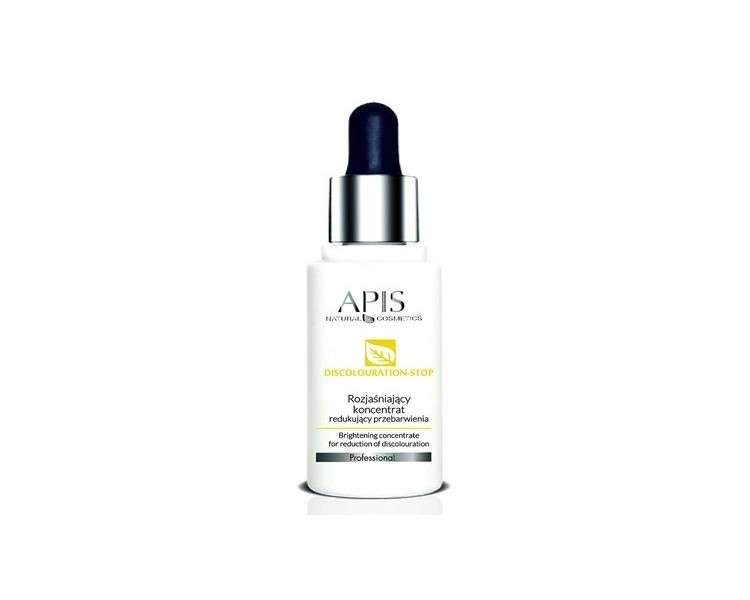 APIS DISCOLOURATION-STOP Face Brightening Concentrate with Algae, Cucumber, and Grapefruit 30ml