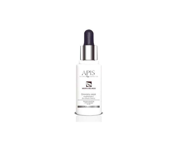 APIS REGENERATION Smoothing Oriental Oil for Facial Massage with Macadamia, Argan, and Sesame Oil 30ml