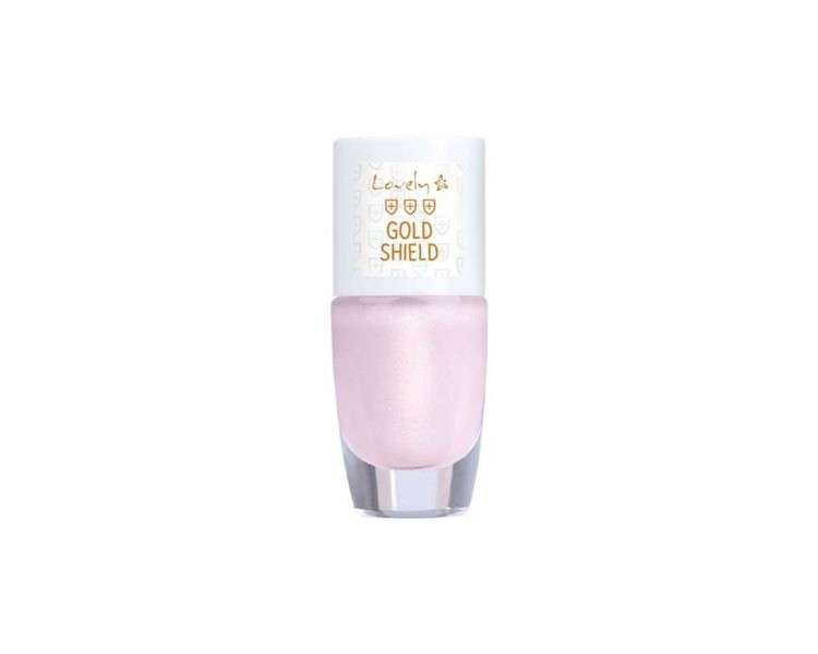 Lovely Gold Shield Nail Strengthener for Weak and Split Nails 8ml