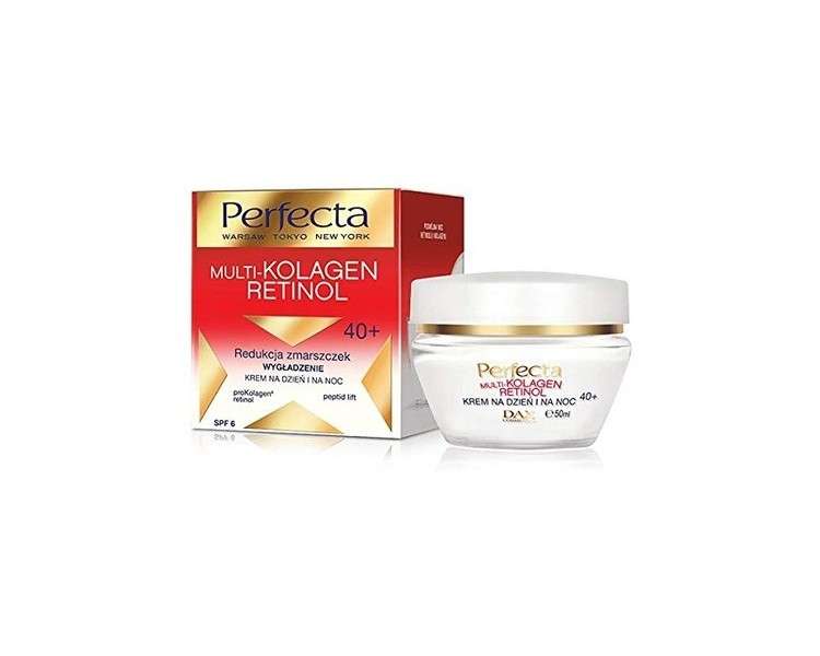 DAX Perfecta Multi Collagen Retinol Day and Night Face Cream 60+ 50ml