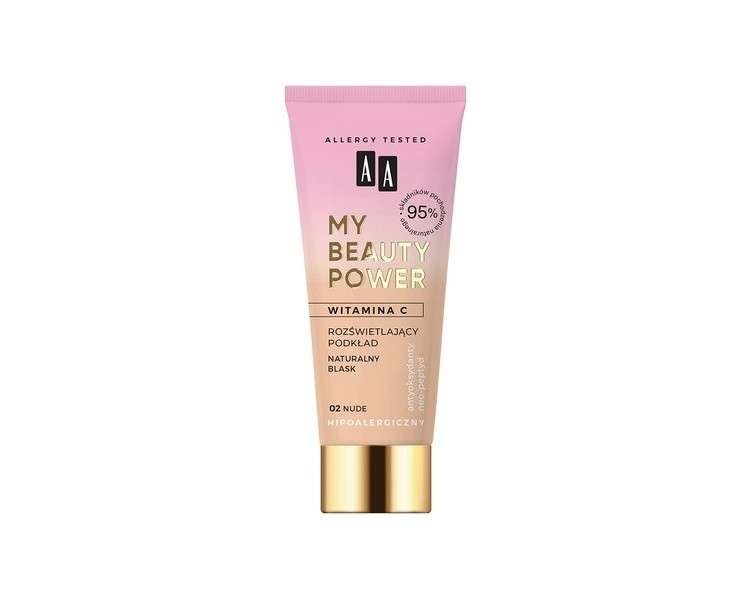 AA My Beauty Power Luminous Primer No. 02 Nude 30ml