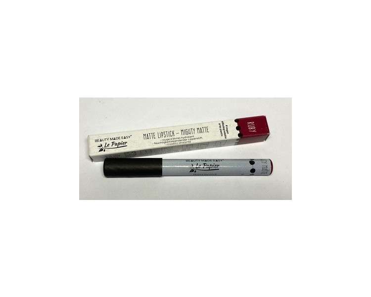 Le Papier Mat Mighty Mat Lipstick Ruby 6g