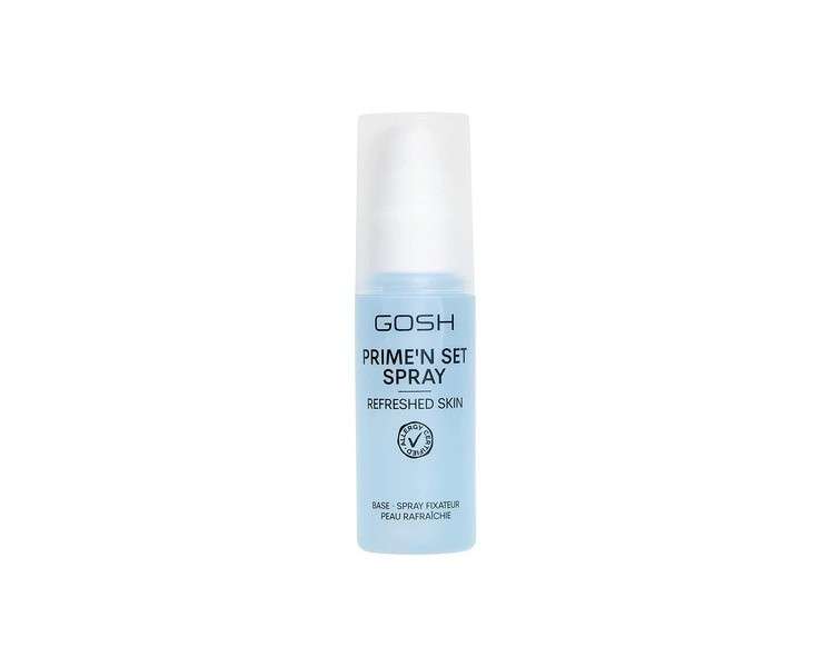 GOSH Prime'n Set Fixing Spray Vegan 2 in 1 Makeup Setting and Primer Spray for Long-Lasting Looks 100ml