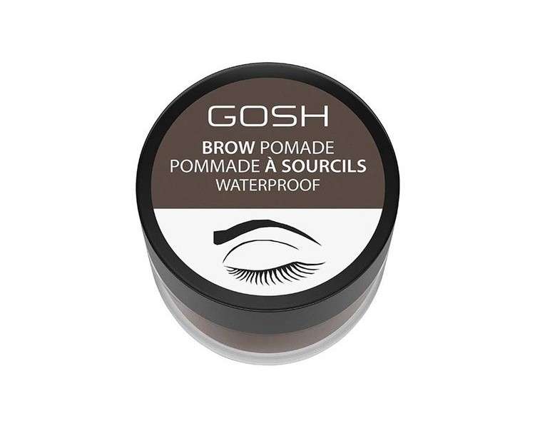 GOSH Dark Brown Eyebrow Pomade