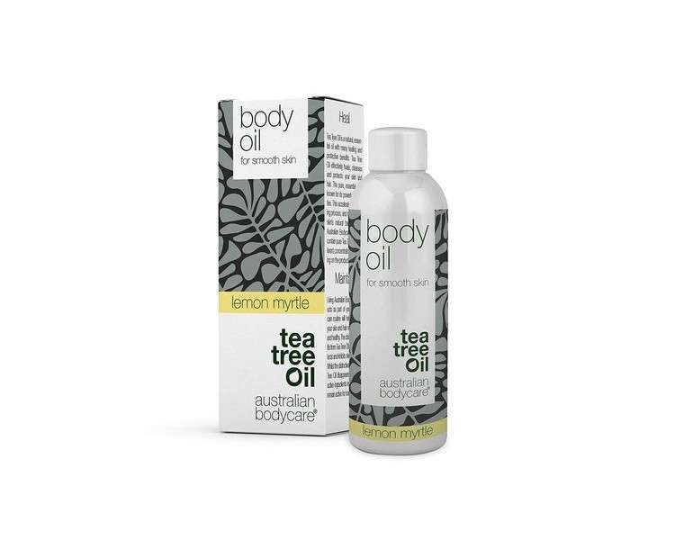 Australian Bodycare Tea Tree and Lemon Myrtle Body Oil 80ml - Helps Reduce Stretch Marks and Improve Scars - Great for Cellulite Massage