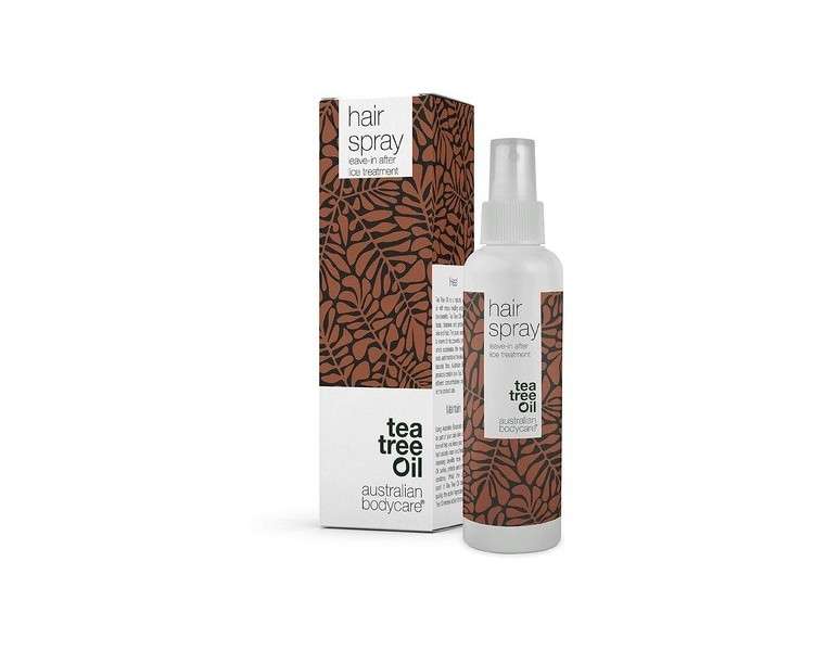 Australian Bodycare Hair Spray 150ml with 100% Natural Tea Tree Oil