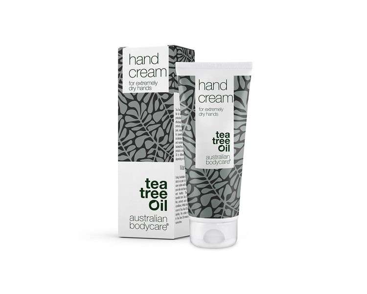 Hand Cream 100ml for Very Dry Hands with 100% Natural Tea Tree Oil
