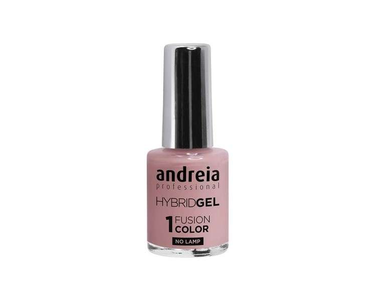 Andreia Professional Hybrid Gel Nail Polish Fusion Color H12 Natural Nude Tan - Shades of Nudes - Soft Shades