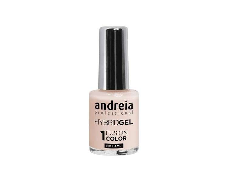 Andreia Professional Hybrid Gel Nail Polish Fusion Color H10 Pink Nude Shades of Nudes Soft Shades