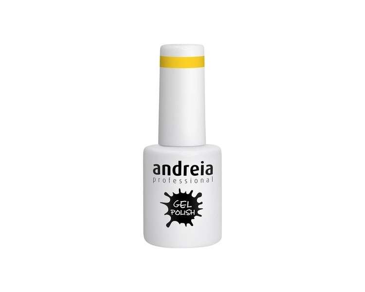 Andreia Semi-Permanent Gel Nail Polish Color 292 Yellow - Shades of Gold 10.5ml