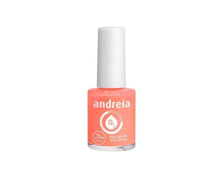 Andreia Halal Breathable and Water-Permeable Nail Polish B5 Pink-Red 10.5ml