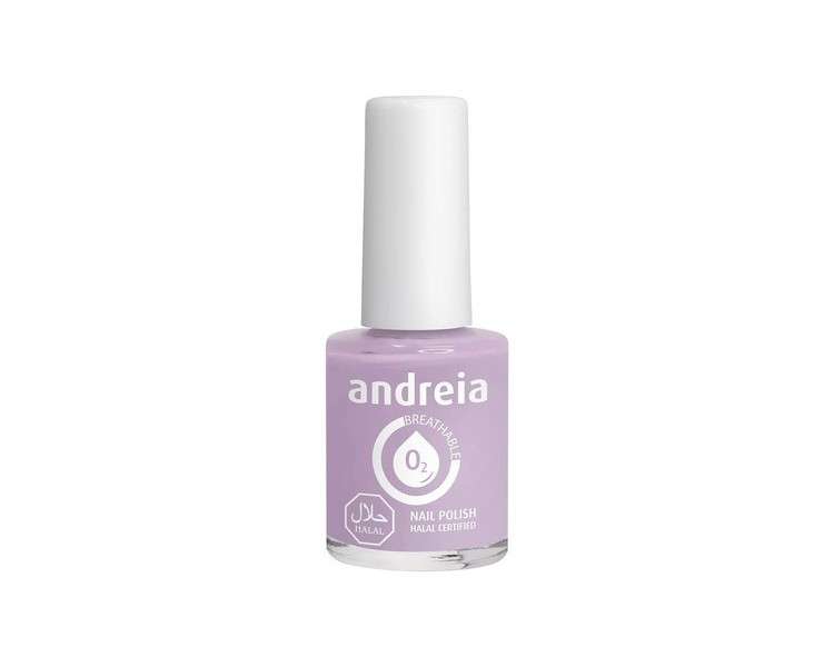 Andreia Halal Breathable Nail Polish Glossy Vegan and Cruelty-Free 10.5ml B1 Purple