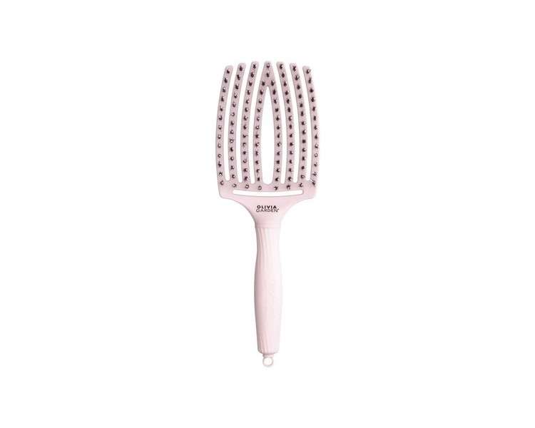 Olivia Garden 96 Finger Brush Pastel Pink Large