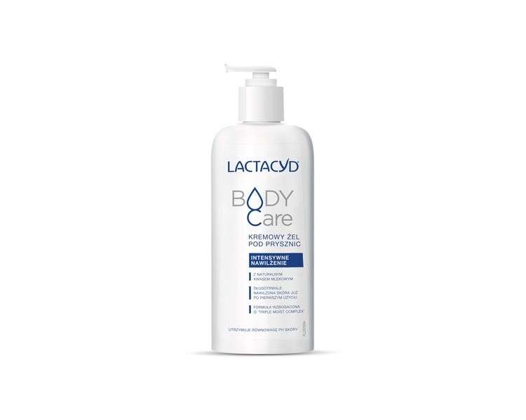 Lactacyd Body Care Intensive Moisturizing Cream Gel Under Shower 300 Ml