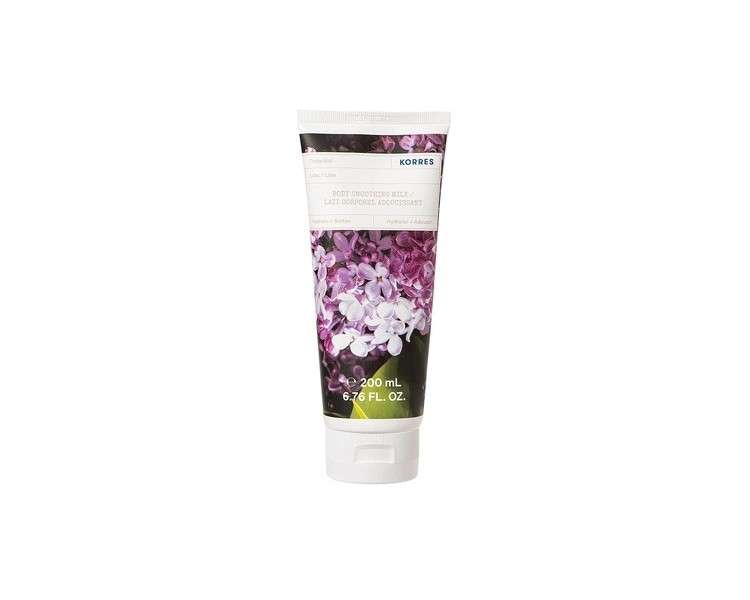 KORRES Lilac Smoothing Body Milk with Aloe Vera 200ml