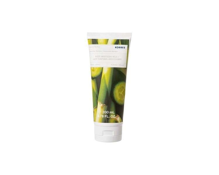 KORRES Cucumber Bamboo Smoothing Body Milk with Aloe Vera 200ml