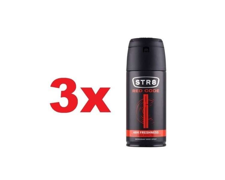 STR 8 RED CODE Bodyspray for Men 150ml