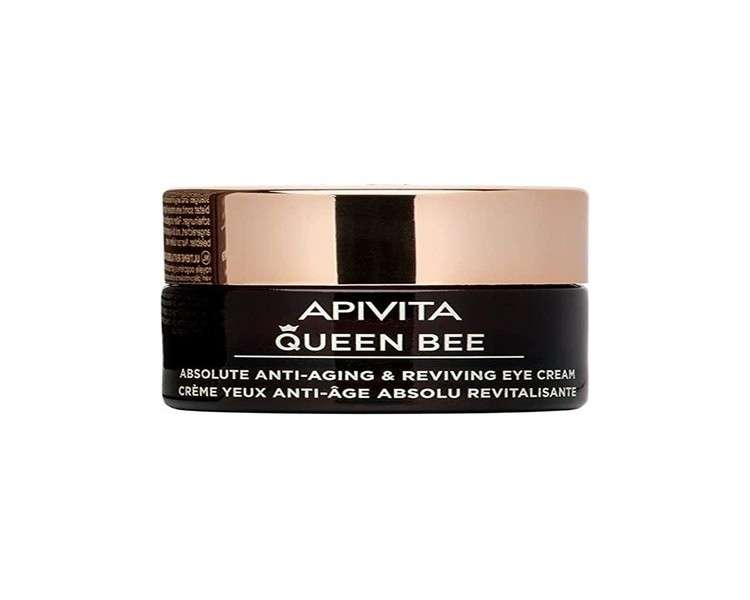 Apivita Queen Bee Absolute Anti-Aging & Reviving Eye Cream 0.51 Fl.Oz