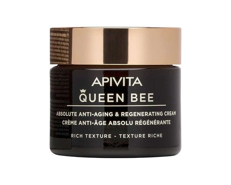 APIVITA Absolute Anti-Aging and Regenerating Cream Rich Texture 1.69 fl.oz.