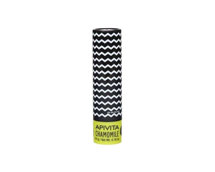 APIVITA Softening Nourishing and Moisturizing Lip Balm with Olive Oil and Beeswax 0.16 fl. oz. Chamomile