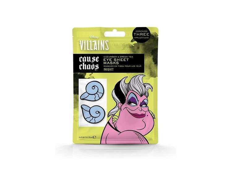 Pop Villains Ursula Tissue Eye Masks