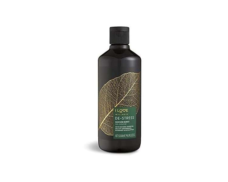 I Love Wellness DESTRESS Shower Burst with Natural Essential Oils 500ml