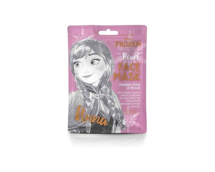 MAD Beauty Disney Frozen Anna Face Mask - Moisturizing and Refreshing Sheet Mask for Nourished Skin and a Beautiful Complexion