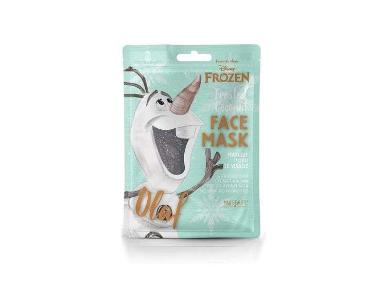 MAD Beauty Disney Frozen Elsa's Olaf Moisturizing and Refreshing Face Mask