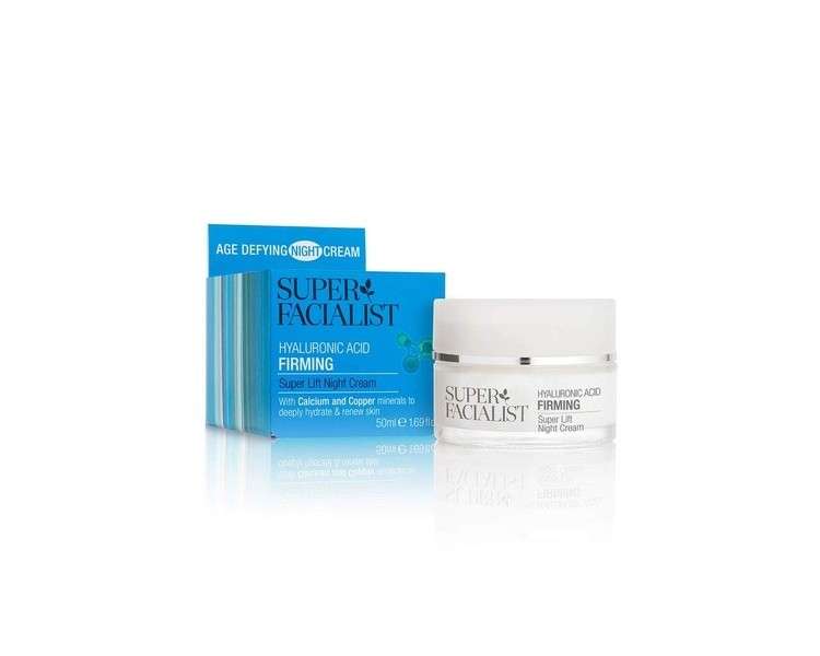 Super Facialist Hyaluronic Acid Super Lift Night Cream 50ml Anti-Aging Cream