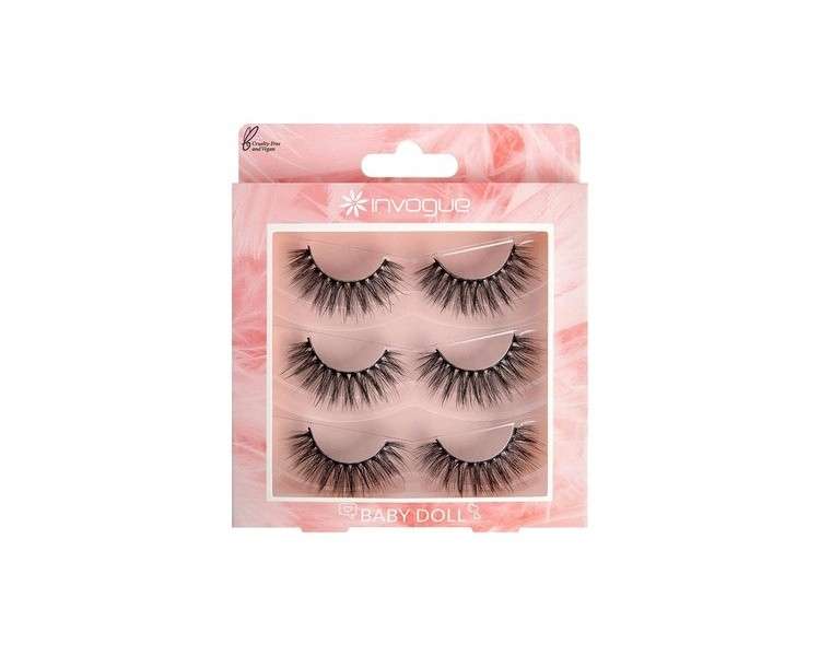 Invogue Vault 4 Multipack Lashes - Pack of 3 Pairs