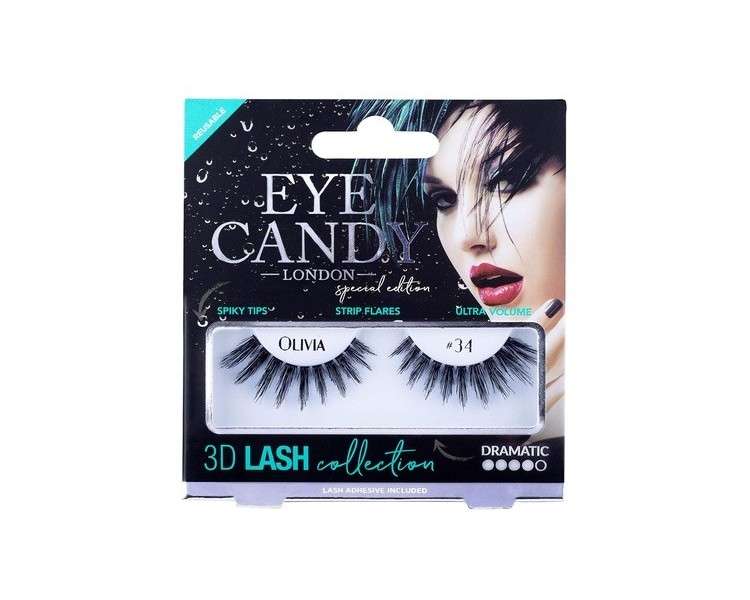 Olivia 3D Style False Eyelashes