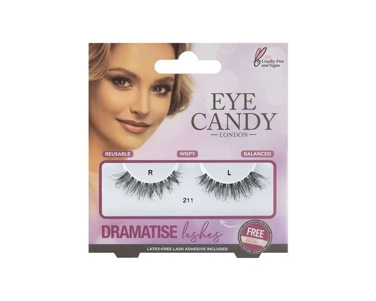 Dramatize False Eyelashes No. 211 Black