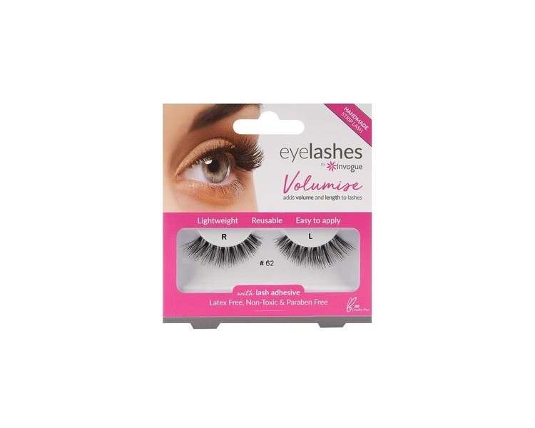 False Eyelashes Enhance Number 62 Black