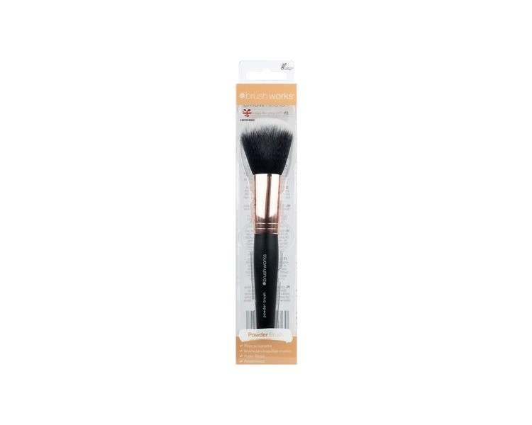 Brushworks Powder Brush Black and Gold