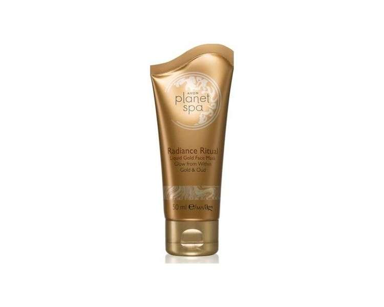 Avon Planet Spa Radiance Ritual Liquid Gold Peel-Off Face Mask 50ml