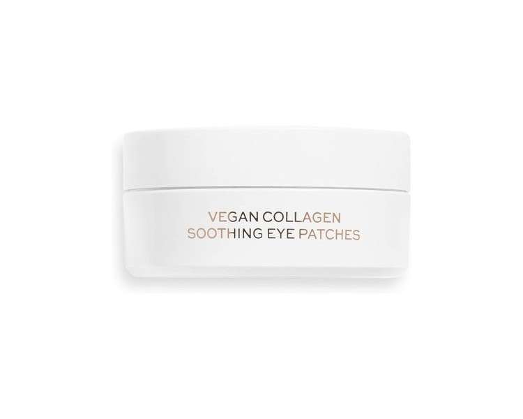 Revolution Skincare Rose Gold Vegan Collagen Soothing Undereye Patches with Rose Flower Extract