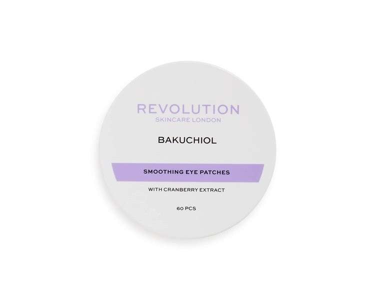 Revolution Skincare Pearlescent Purple Bakuchiol Smoothing Undereye Patches 60 Pieces