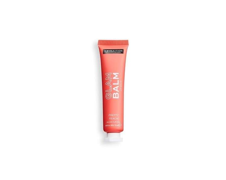 Revolution Relove Glam Balm Lip Care in Pretty Peach