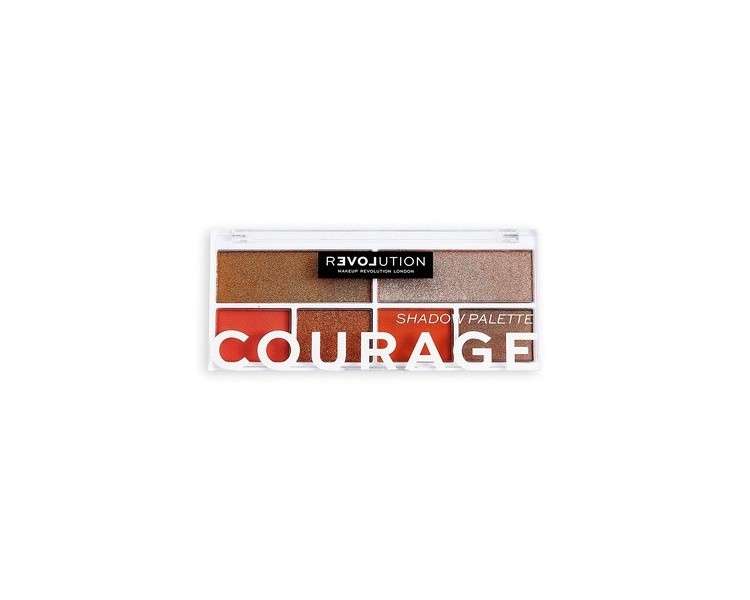 Revolution Relove Colour Play Shadow Palette Courage Eyeshadow Palette