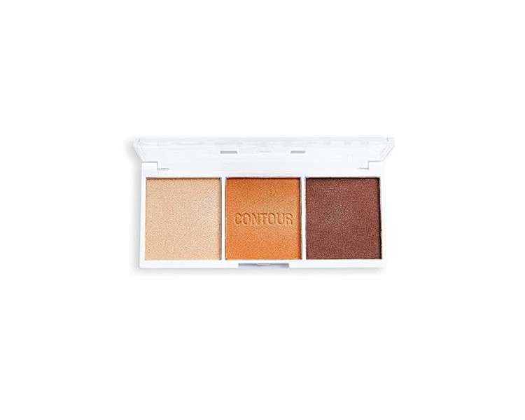 Revolution Relove Trio Contour Palette Bronze Sugar