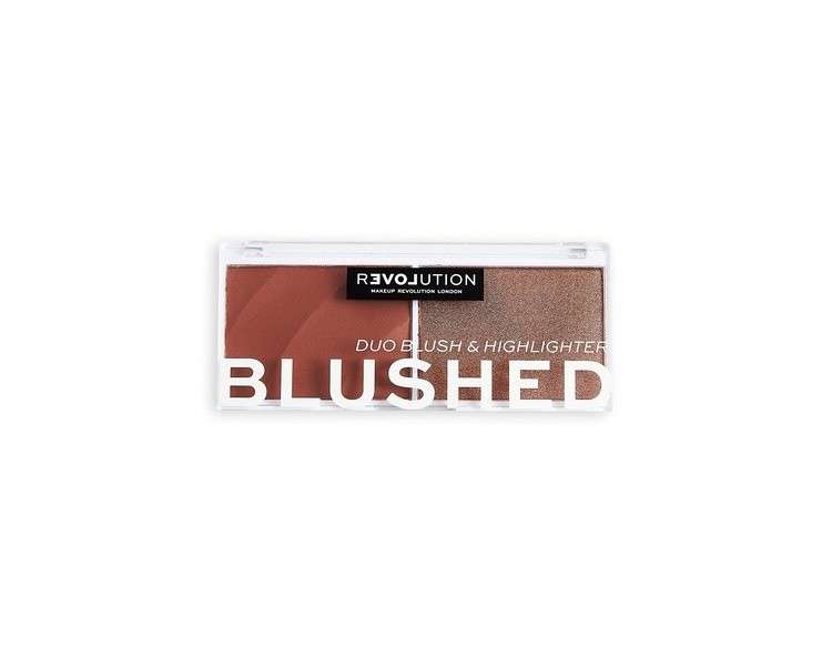 Revolution Relove Blushed Duo Blush and Highlighter Baby