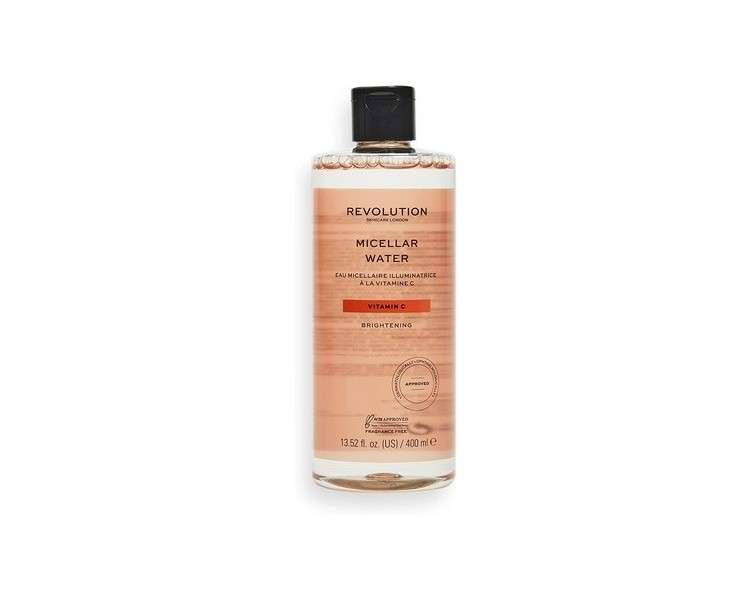 Revolution Skincare London Vitamin C Brightening Micellar Water Makeup Remover 400ml