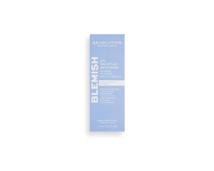 Revolution Skincare Blemish 2% Salicylic Acid Mask 65ml