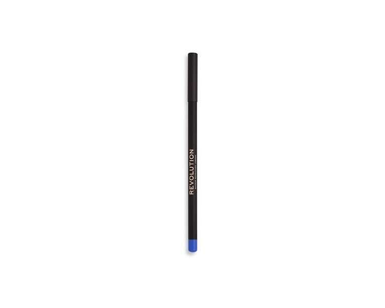 Makeup Revolution Highly Pigmented Blue Eyeliner Pencil 1.3g