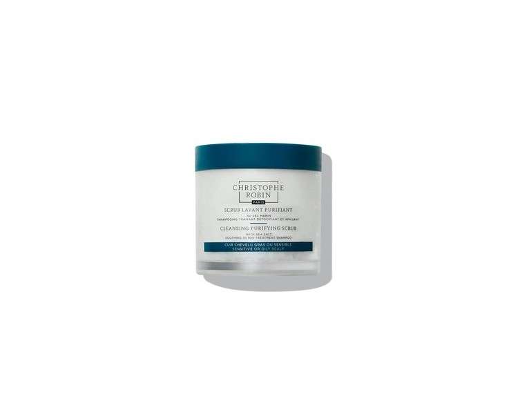 Christophe Robin Purifying Scrub with Sea Salt 250ml